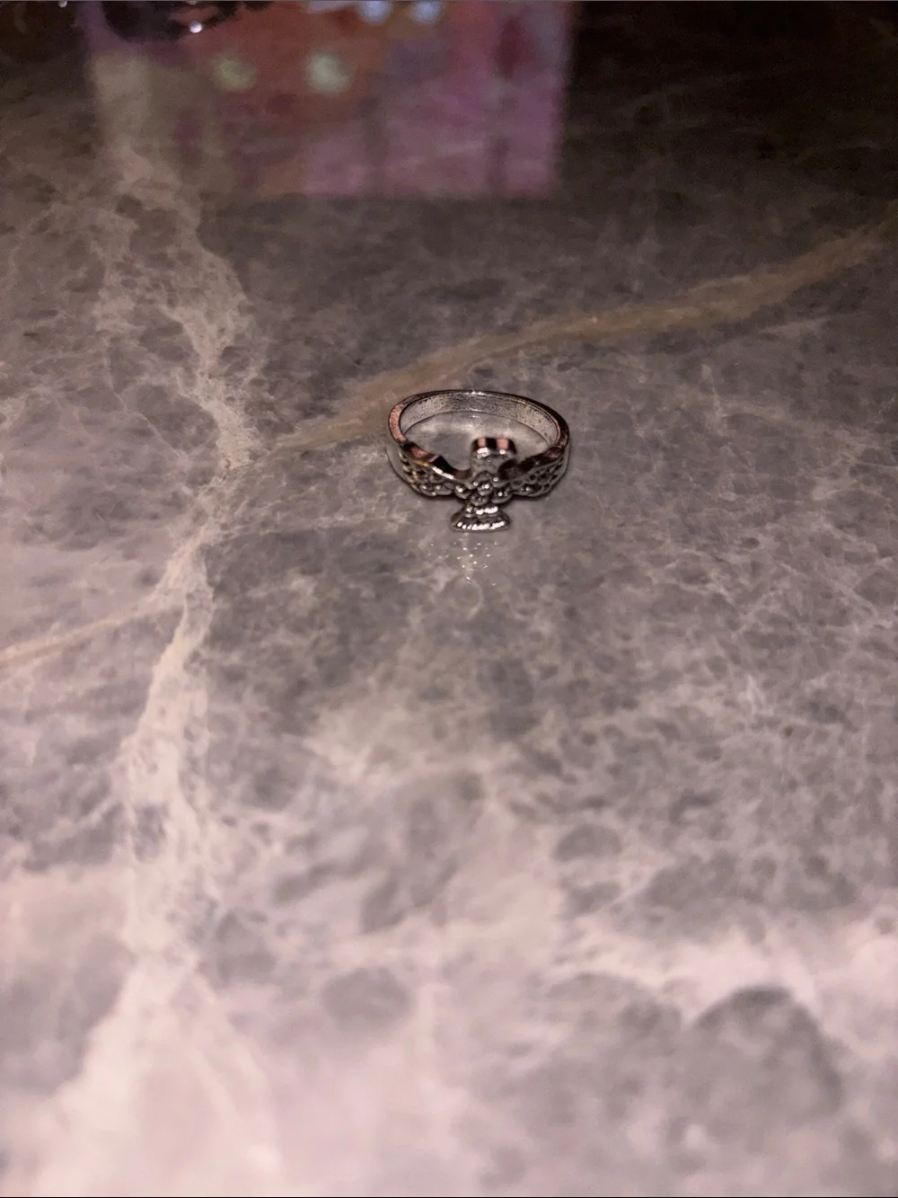 Silver Bow Accent Women's Ring - Silver